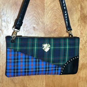 M.A.C. Cosmetics Limited Edition Plaid Crossbody Bag Clutch NWOT